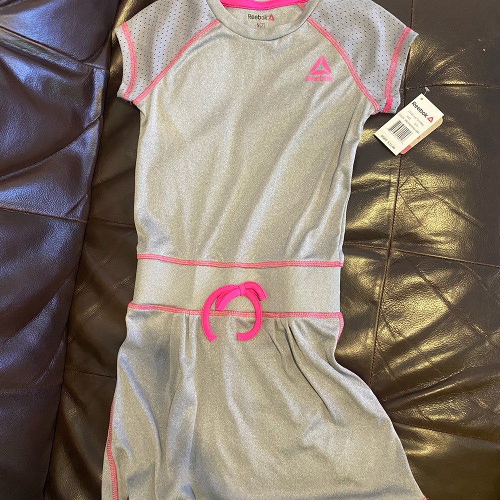 Reebok girls grey dress